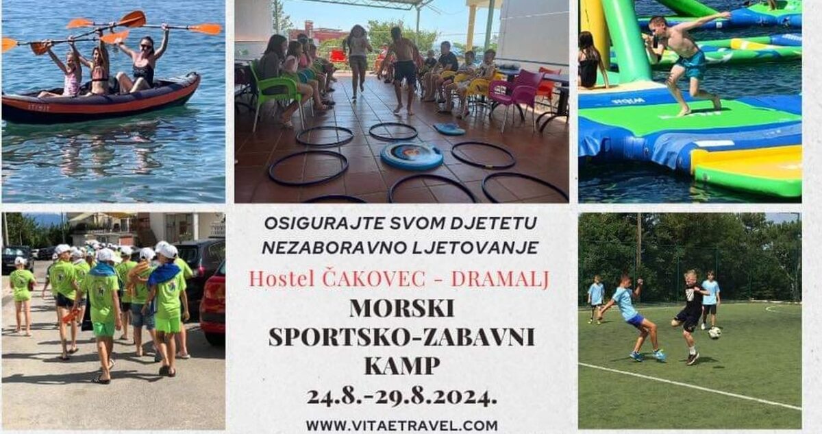 SPORT, ZABAVA I MORE: Budi dio ljetnih sportskih kampova