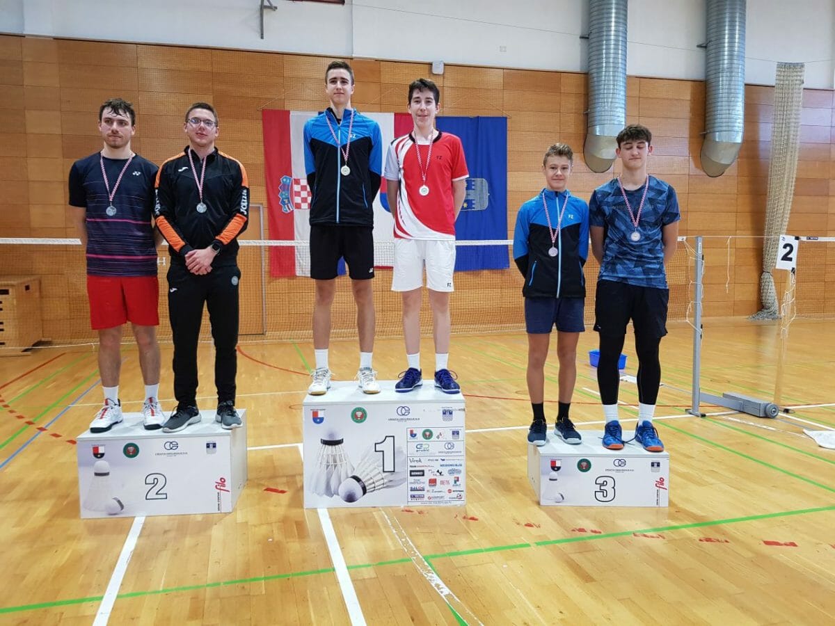 Berba medalja međimurskih badmintonaša