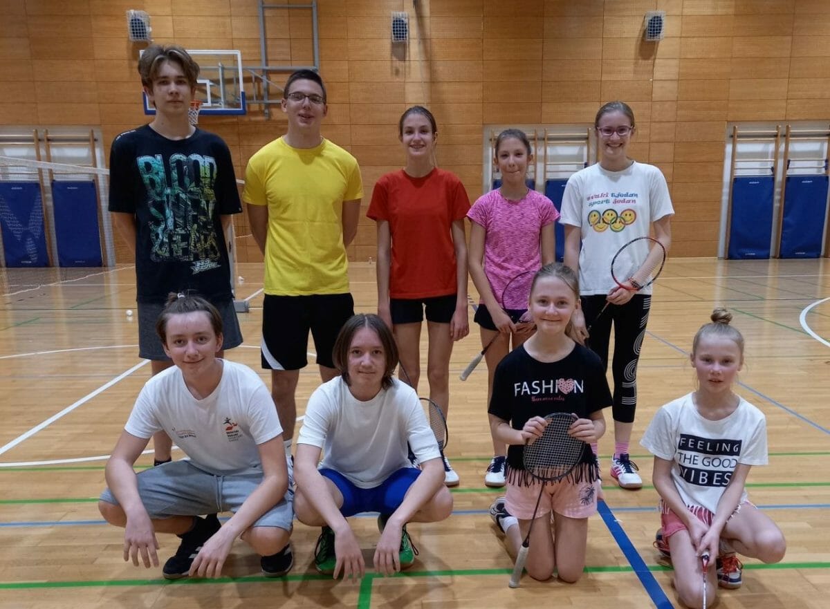 Anabela Bel, Vanja Novak i Ivan Grubić najbolji na Međimurskoj badmintonskoj ligi