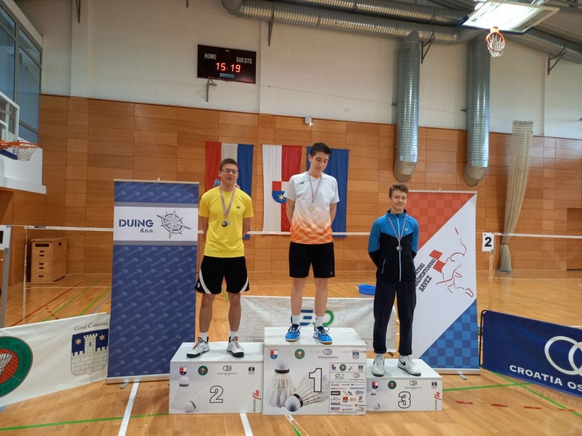 Međimurski badmintonaši osvajali medalje u Čakovcu
