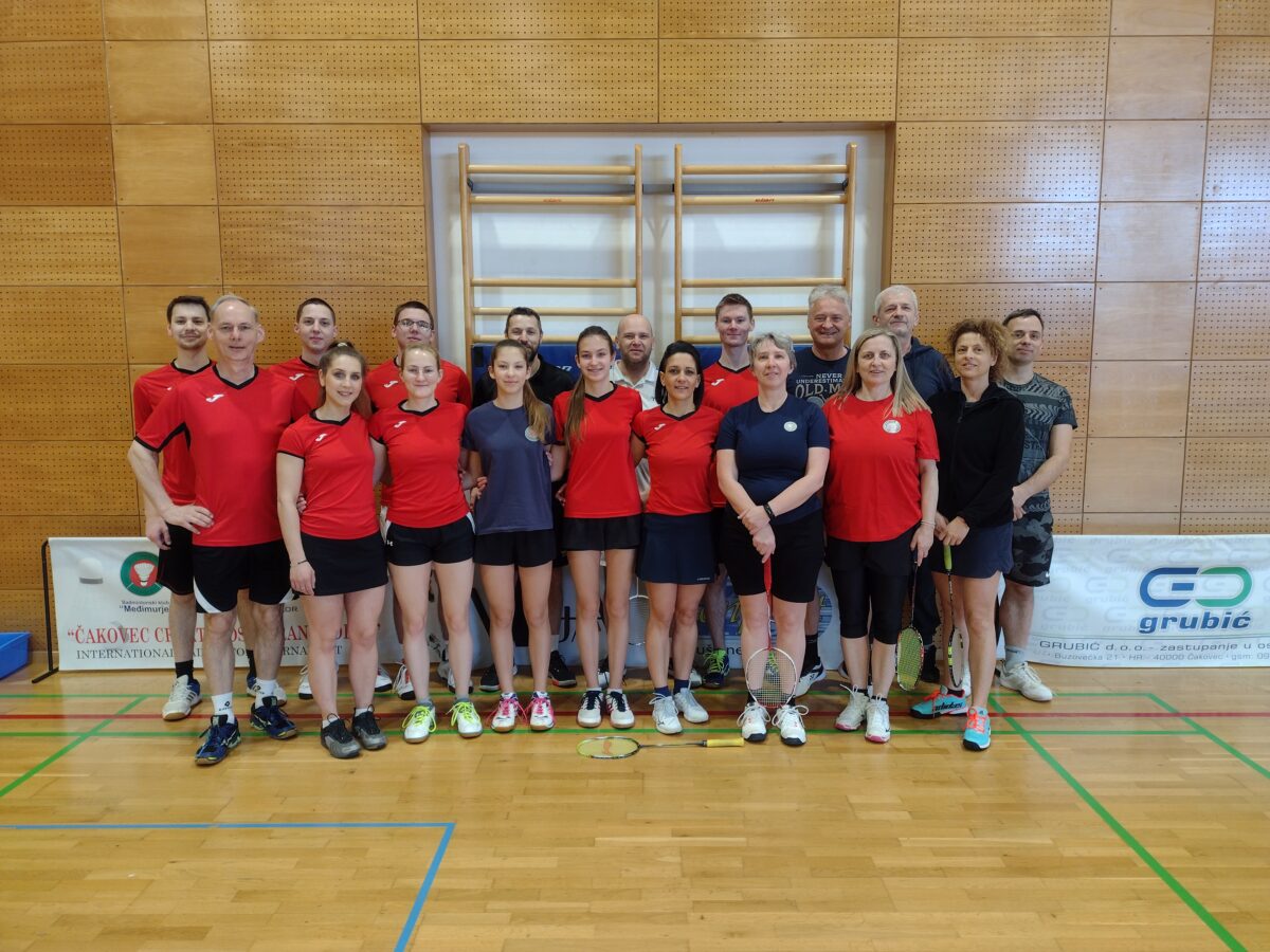 Pregršt medalja za badmintonaše Međimurja