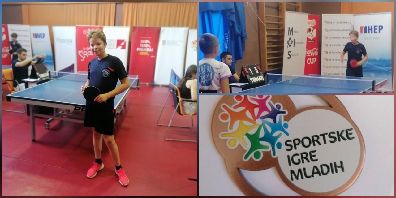 Fran Sarač brončani na Državnoj završnici Plazma Sportske igre mladih