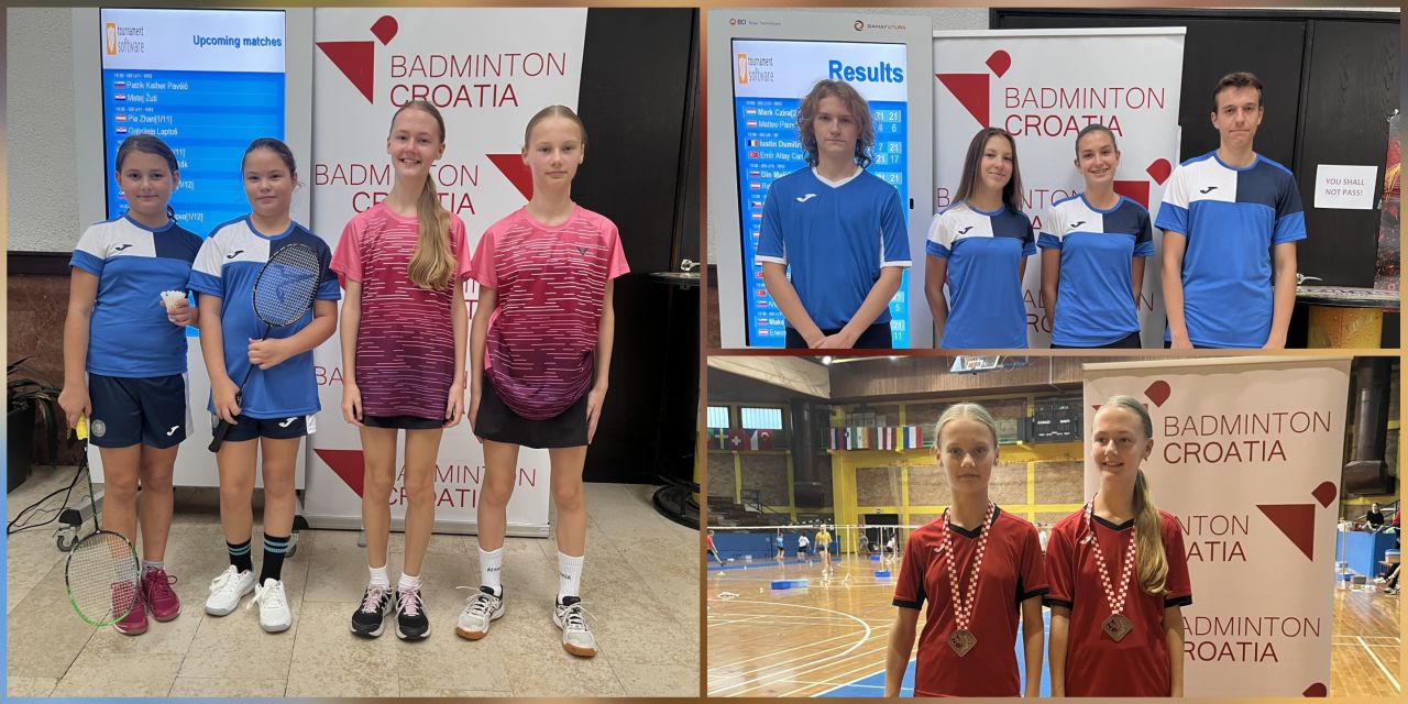 Vrijedni nastupi međimurskih badmintonaša