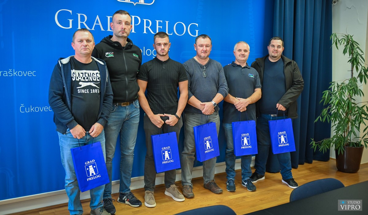 Prijem za prvake Hrvatske u feeder ribolovu, ribolovce Smuđa iz Draškovca