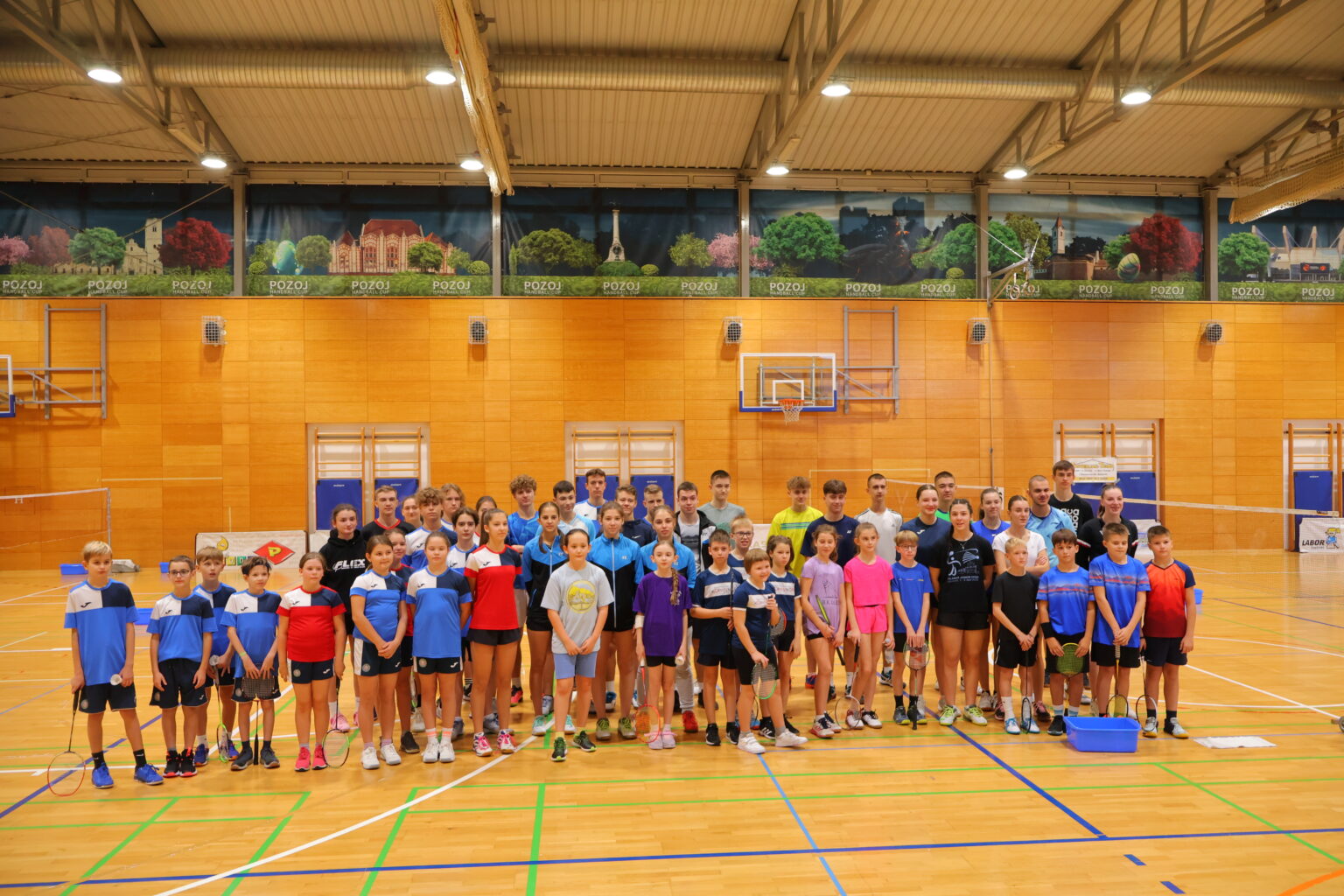 U Čakovcu održano Prvenstvo Hrvatske 2023. u badmintonu za poletarce i juniore