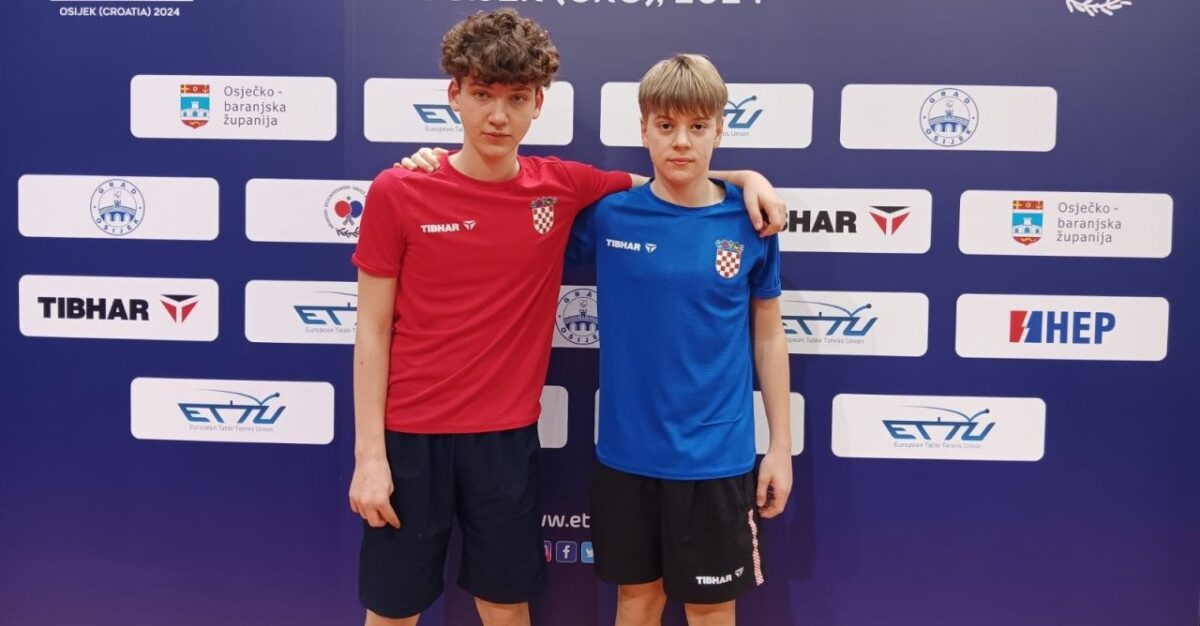 Mihovljanski stolnotenisači briljirali na Europe Youth turniru