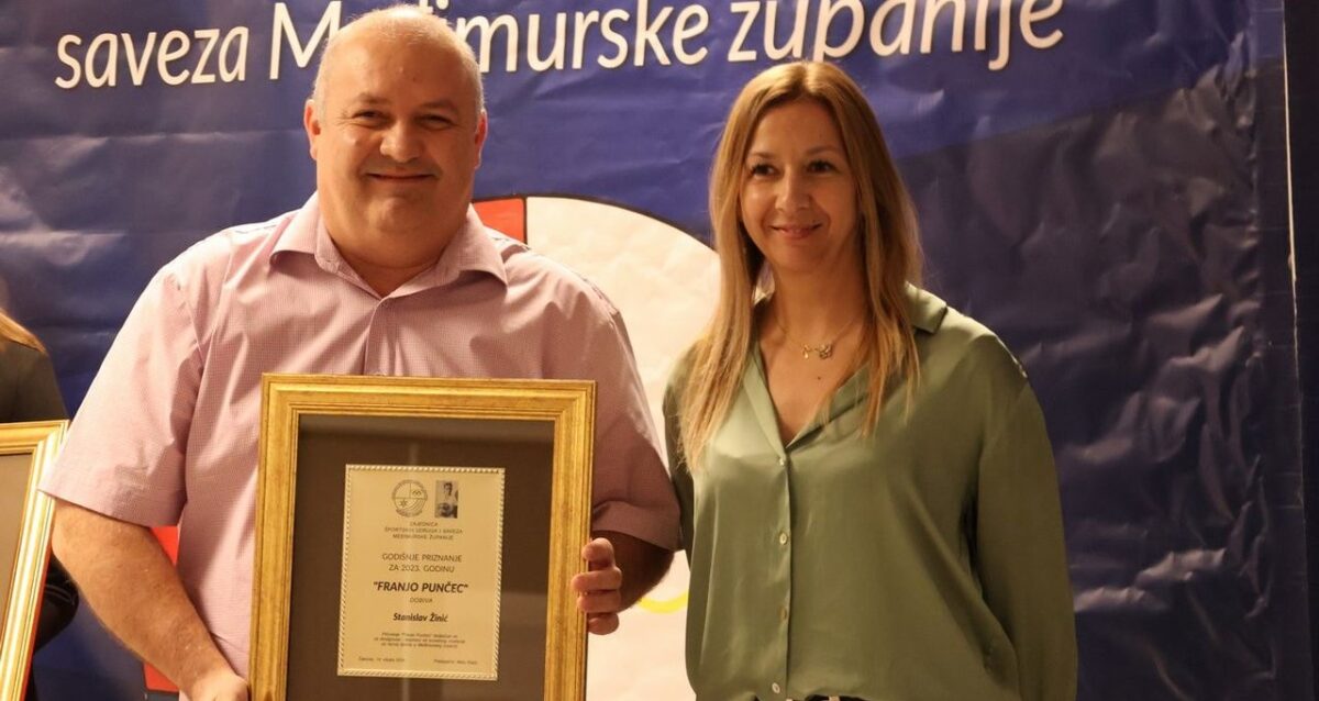 Stanislav Žinić dobitnik godišnjeg priznanja