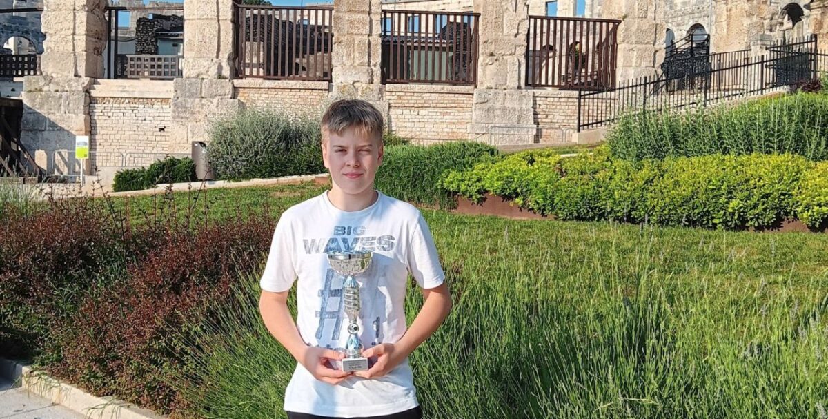 Matija Volf u dresu reprezentacije osvojio medalju