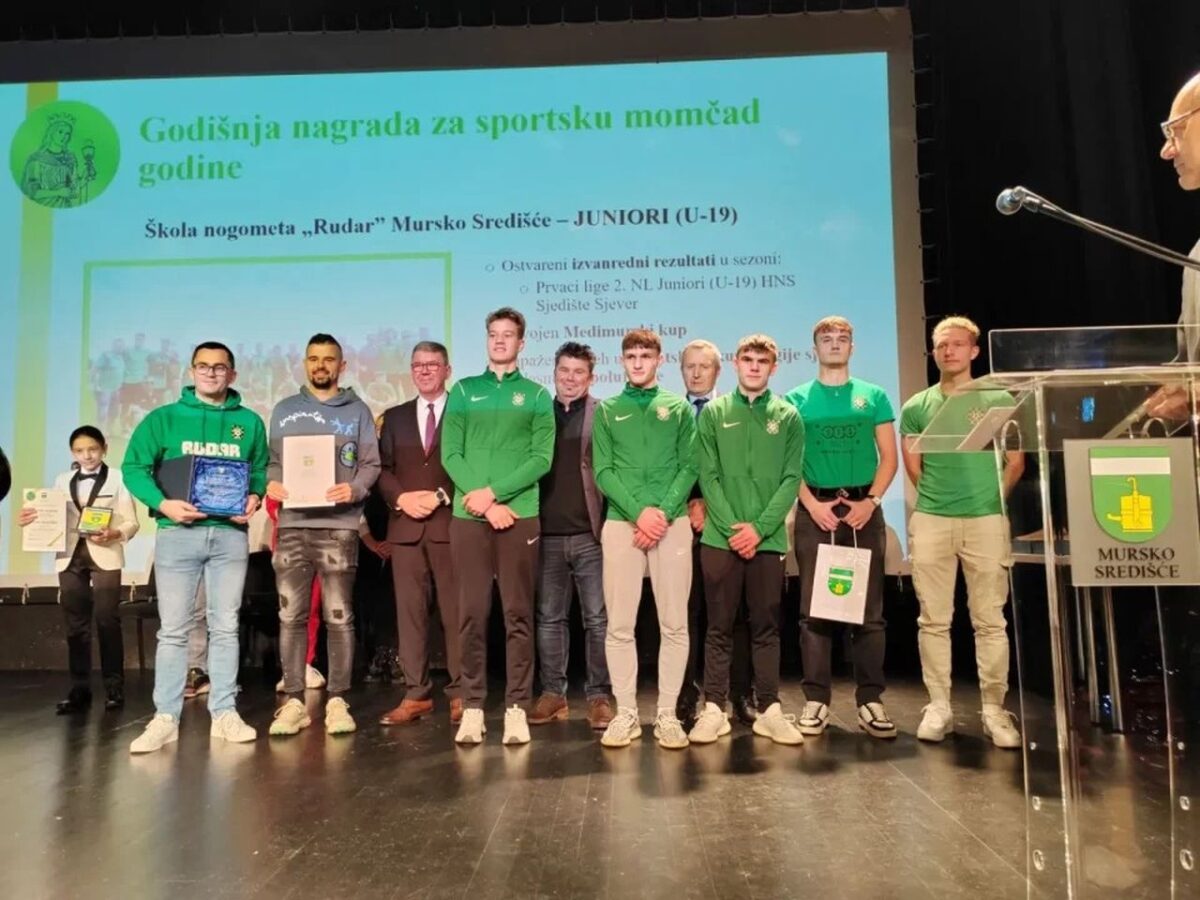 Juniora Rudara sportska momčad godine