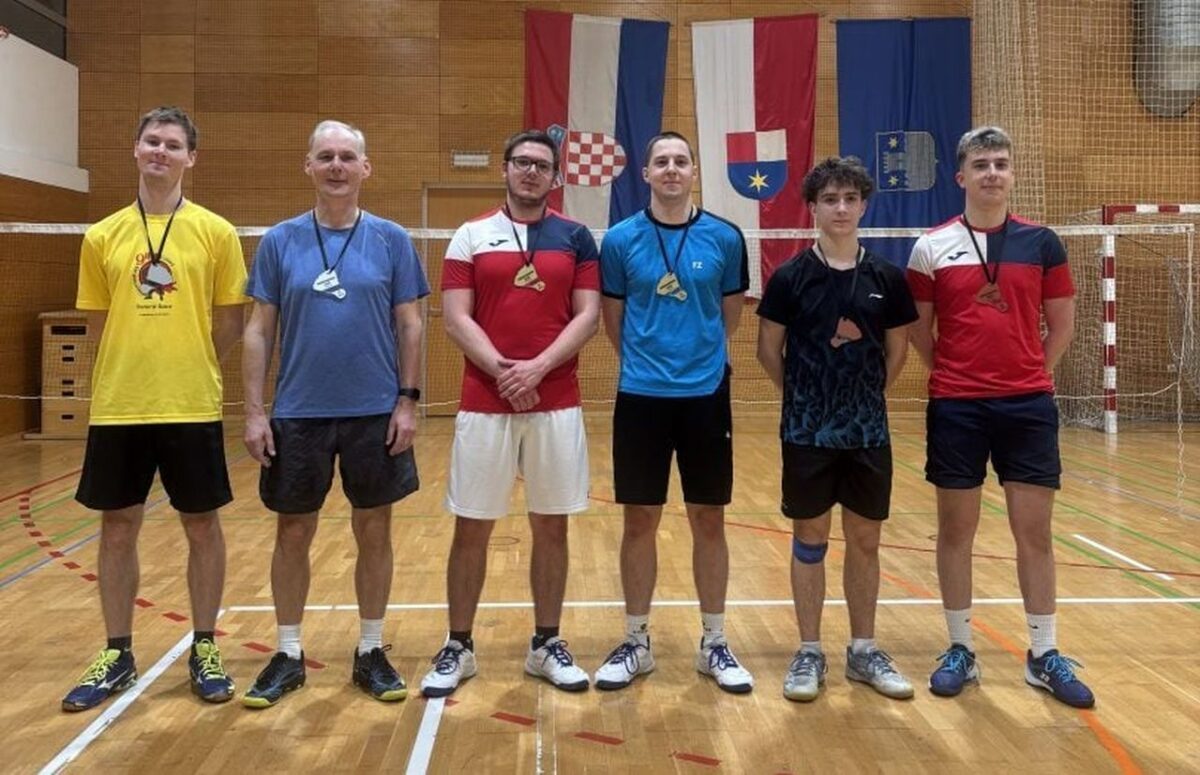 Završena Međimurska badmintonska liga 2024 za seniore