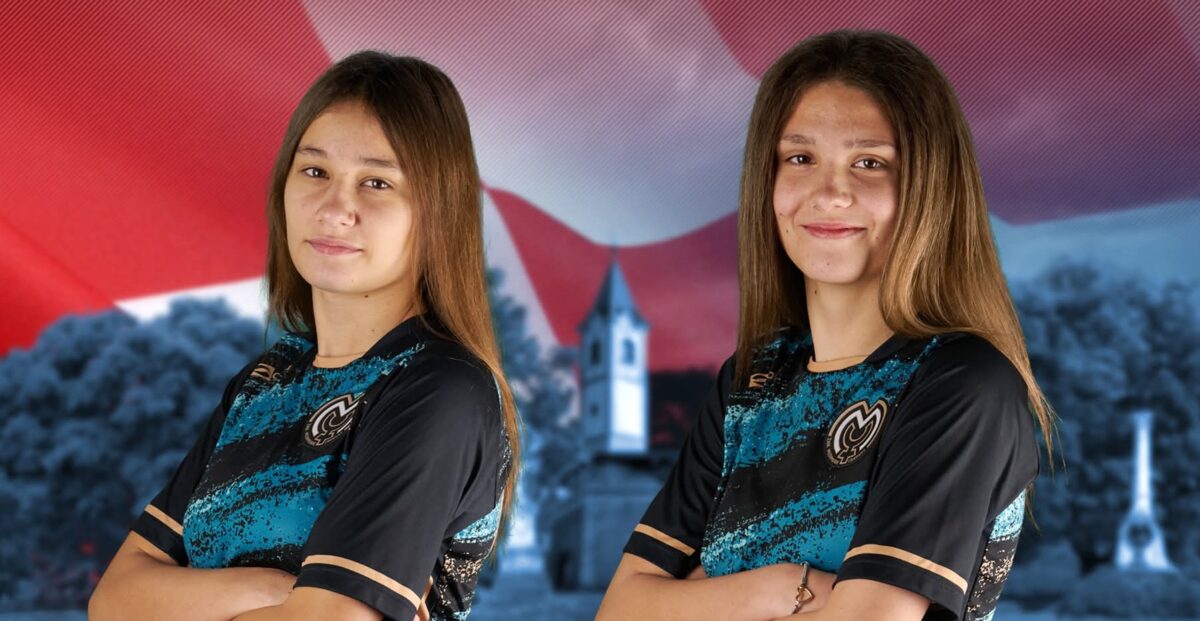 Tara Tkalčec i Ema Čurin u reprezentaciji Hrvatske