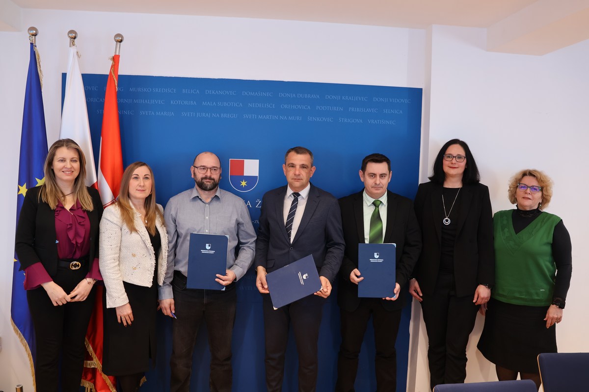 Potpisani sporazumi o sufinanciranju gradnje sportske dvorane u Domašincu te dogradnje škole&hellip;