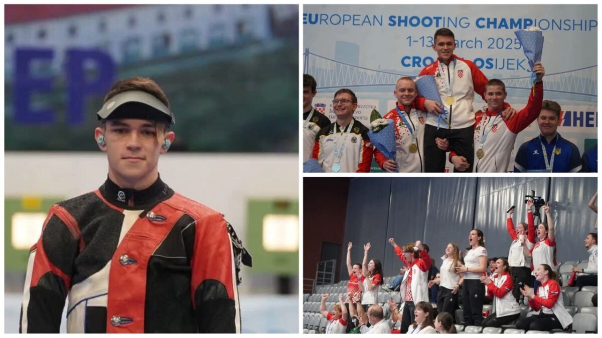 Luka Jambreuš zlatni na Europskom juniorskom prvenstvu