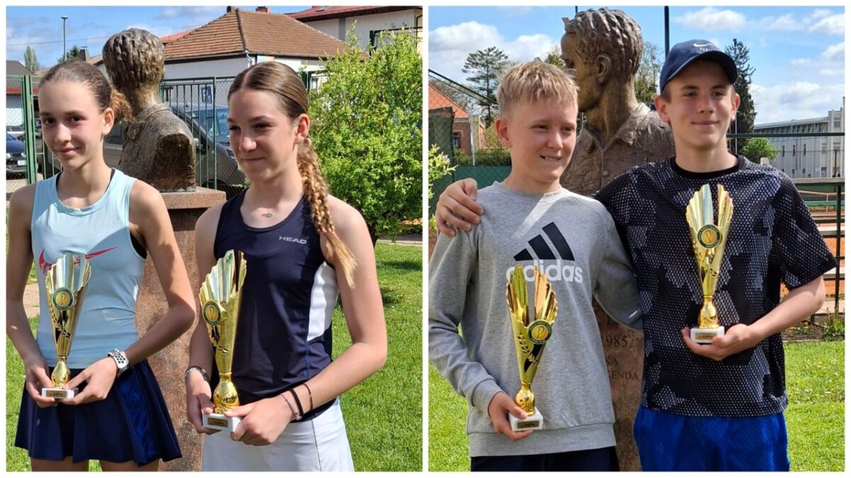 Laura Hrle i Luis Jurčić stigli do naslova u Čakovcu