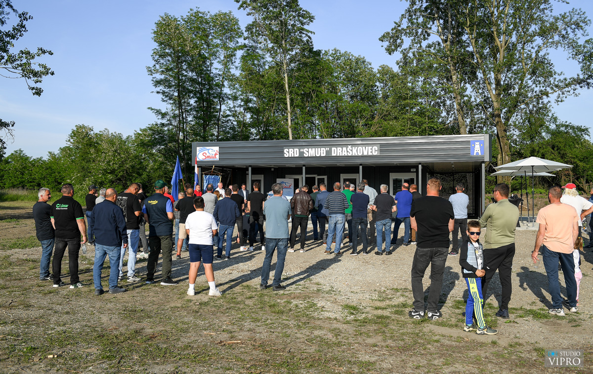 Otvoreni novi prostori Smuđa iz Draškovca na ribnjaku Trnišće