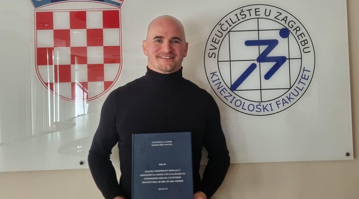 Filip Ude postao magistar kineziologije