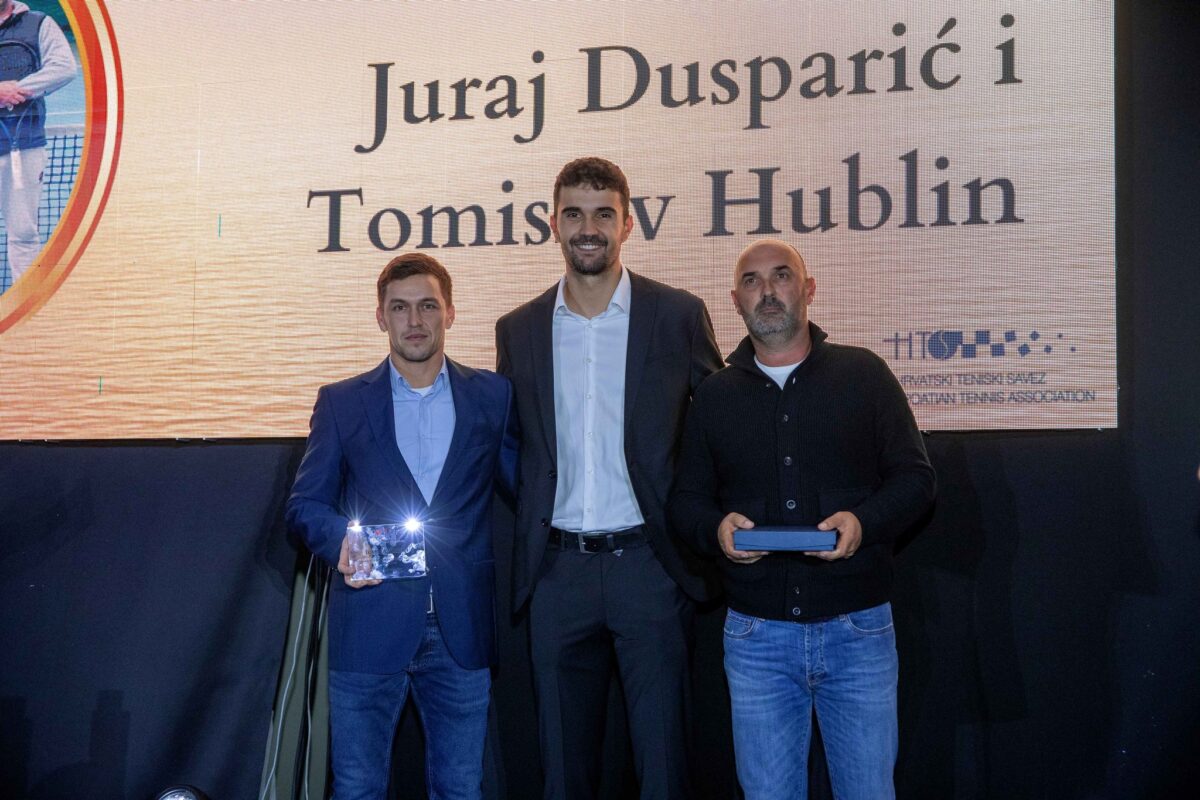 Tomislav Hublin proglašen najboljim teniskim trenerom Hrvatske